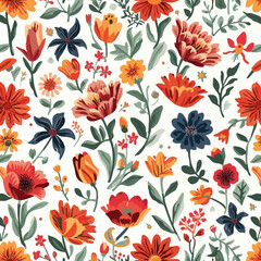 Flowers Pattern Design Very Cool