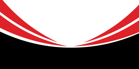 Fototapeta premium abstract black red dynamic curve background.