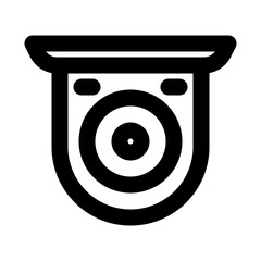 electronic device outline icon set