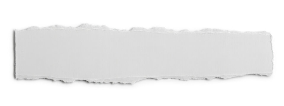 ripped element set of torn paper edges isolated with clipping path on background. torn paper texture, ripped of paper designs and jagged paper edges create a raw, artistic look