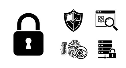 Digital Security & Privacy Icons