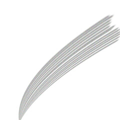 Colorful feather illustration isolated on transparent background