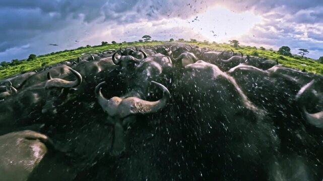A Tidal Wave of Horns: The Epic African Migration.