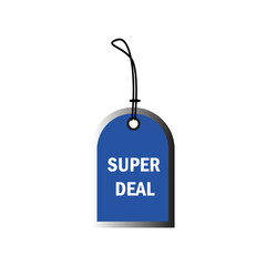 Super Deal Mirror Sales Tag Badge