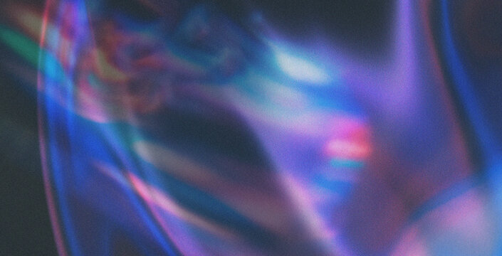 4K Beautiful color gradient background with noise. Abstract pastel holographic blurred grainy gradient banner background texture Colorful digital grain soft noise effect Nostalgia, vintage, retro