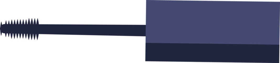 Mascara Brush Vector Design