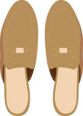 Patent Leather Shoes Vector Design