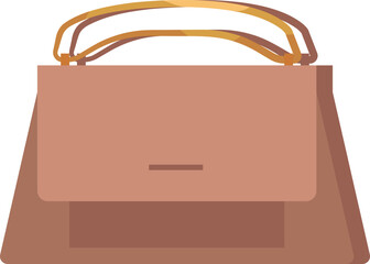 Trapezoid Bag Clipart Vector Design
