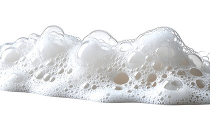 Bubbles and Lather: Capturing the ethereal beauty of soap bubbles, a mesmerizing display of frothy white spheres, perfect for concepts related to cleanliness, freshness, and purity.