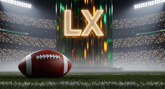 Super bowl lx: epic championship night. ultimate football glory awaits.