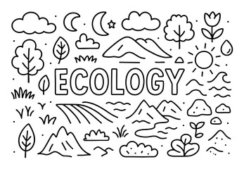 Ecology Doodle Art