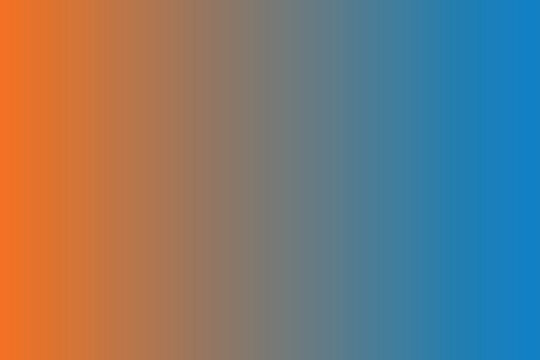Vertical gradient background transitioning from warm orange to cool vibrant blue hues