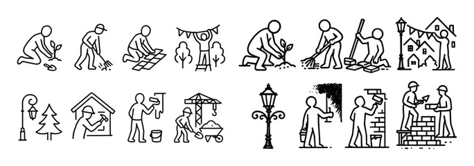 Urban Improvement Icons