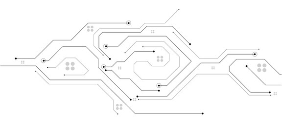 circuit board background