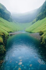Landscape Peaceful Nature Mountains Lake Scenery