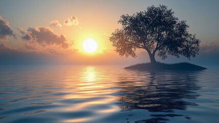 Landscape Peaceful Nature Mountains Lake Scenery