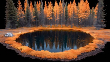 Landscape Peaceful Nature Mountains Lake Scenery