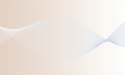 Fototapeta premium Premium wave background featuring smooth layered motion