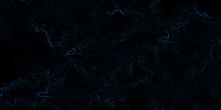 Dark blue smoke textures swirl in an abstract motion loop against a black night sky, creating a fluid art design with a deep ocean cloud pattern for a seamless animation background