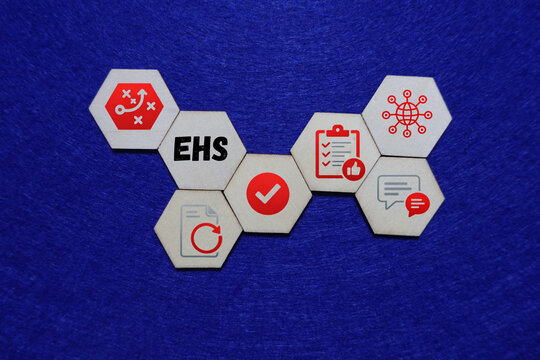 EHS safety and health compliance strategy icons