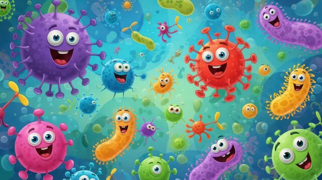 Germ Animation Germs Cartoon Images – Browse 74,393 Stock Photos, Vectors, and Video ...