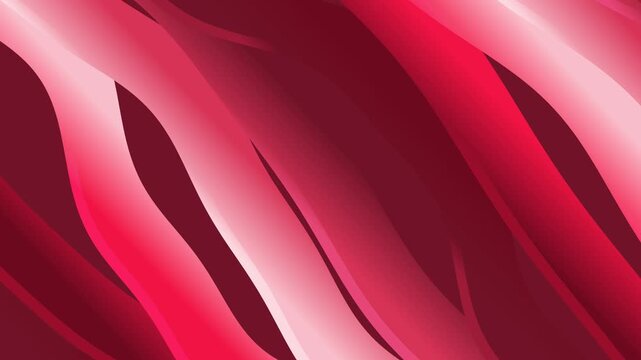 Abstract red background with wavy lines and smooth gradient effects creating a dynamic visual experience always