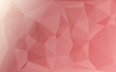 Soft Pink Geometric Low Poly Gradient Background