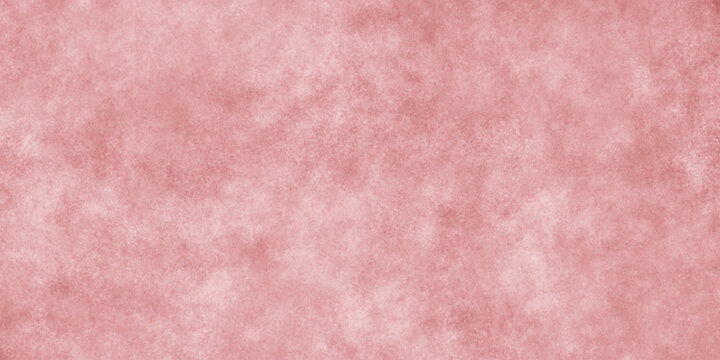 Abstract background with pink marble texture and watercolor Vintage or grungy of White Concrete Texture. Concrete wall pink color for background. Old grunge textures. White background illustration.