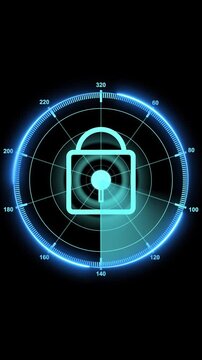 blue radar screen