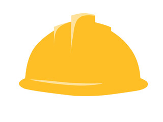 Yellow safety hat