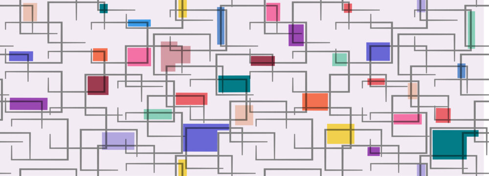 Seamless geometric square pattern. Design for textures, textiles, prints on clothes, creative fabric design, packaging and creative ideas