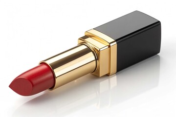 Vector lipstick assortment on white background