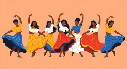 Obraz premium Celebrating empowerment and unity on international women's day
