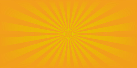 Obraz premium orange sun rays background design template