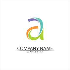 Obraz premium A Letter Logo Template