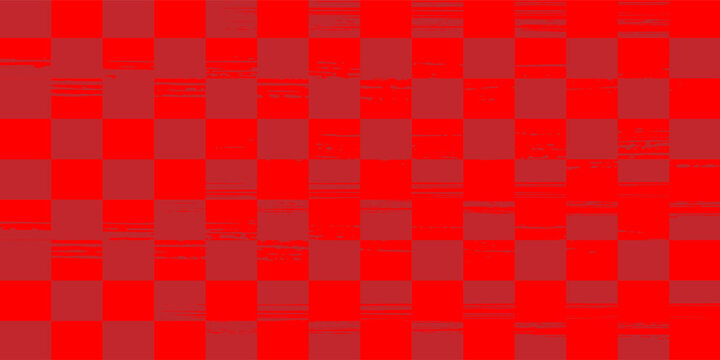Red attice vector illustration alternating into square shape medium size. abstract eps 10.