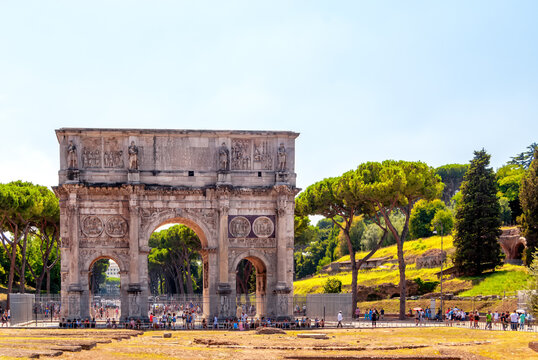 Monumentos de la ciudad eterna de Roma, en Italia