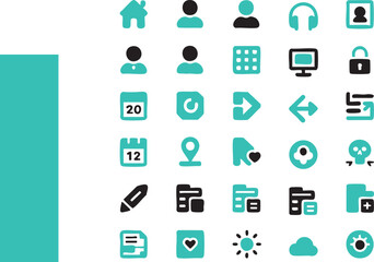 Modern Business Operations Icon