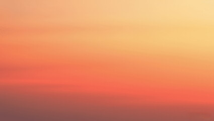 Warm sunset-inspired gradient background with smooth transitions and copy space
