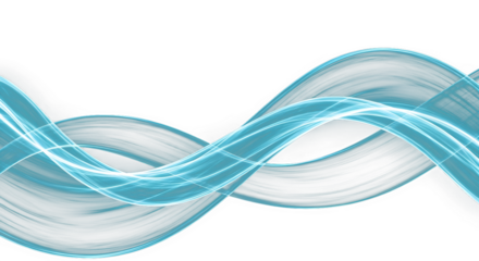 Elegant blue waves flowing in modern abstract design – Best for graphic design, web banners, social media posts, marketing, presentations, and creative projects