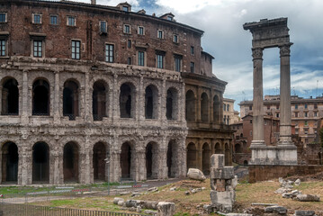 Monumentos de la ciudad eterna de Roma, en Italia
