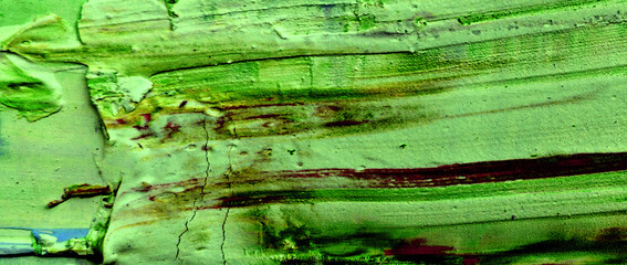 abstract green  background with paint
