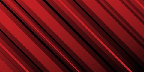 Obraz premium abstract red and black is a bright pattern with gradient with soft technology metal texture wall floor