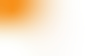 Gradient background transitioning from bright orange to deep black