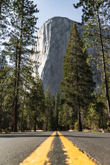 El Capitan view from the road