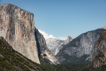 Yosemite Tunnel View in Summer