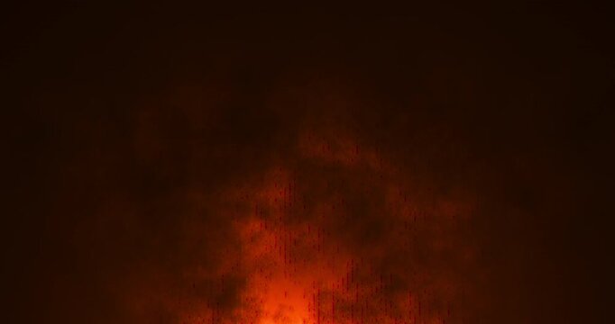 The abstract background resembles the movement of smoke or flames, creating a mystical atmosphere. Its fluidity and dynamics immerse you in the world of mysterious images.