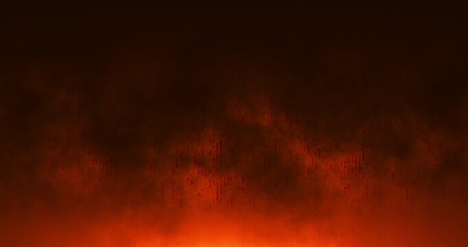 The abstract background resembles the movement of smoke or flames, creating a mystical atmosphere. Its fluidity and dynamics immerse you in the world of mysterious images.