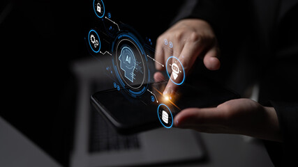 AI security and data ecosystem integrate ai, data, and security into one connected system for automation, protection, and efficient digital processes Latch