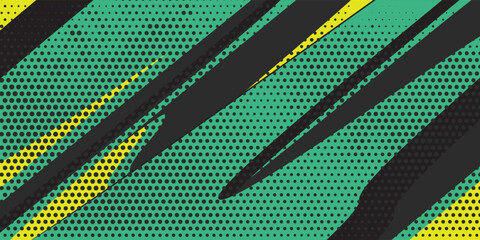 Abstract car decal wrap background design, grunge halftone splash striking motorsport racing stripes, sporty modern speedy sticker vinyl livery vector illustration claw tear. vektor